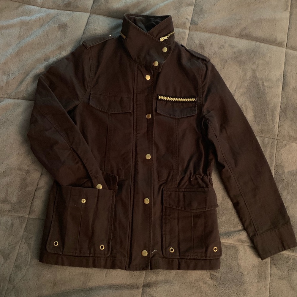 H&M Military green jacket size: 6